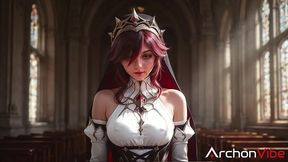 the way rosaria is doing things to my dick... i had no idea she was so naughty [ai]