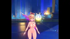 Yoimiya from Genshin Impact Gets Naughty in Hentai Game Mod