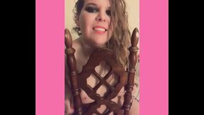 Glamour nude, fat fetish, BBW Goddess body and heels worship