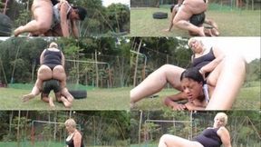 TRAINING MY PONEY IN AN EXTREME WAY - BBW BARBARA COLOSSOS - CLIP 2