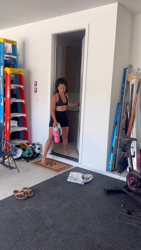 Gym locker room