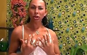 Hard pounding with a juicy tranny slut
