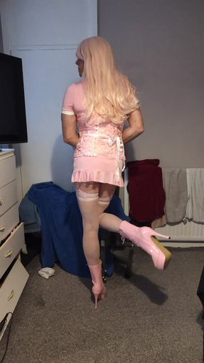 Holly wants to be a pink sissy