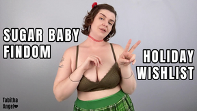 Sugar Baby FinDom Holiday Wishlist