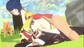 Valla culo que tiene Xiangling