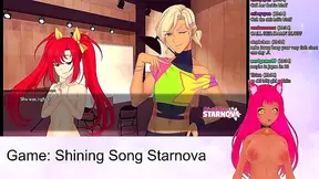 Mariyas Sensual Neko Fantasies Ignite in Shining Song Starnova VR Erotic Adventure