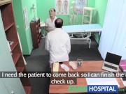 FakeHospital Skinny blonde takes doctors advice