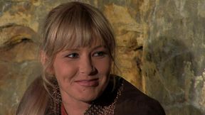 the wizard merlin gets excited when he meets a gorgeous blonde and takes out his big hard cock!