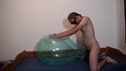 Fucking crystal green Roomtex Balloon until i cum