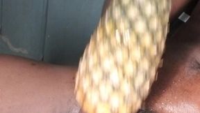 Mb michel12 is back again with his nasty stuff ????i FUCKED my pineapple & cum in it &mdash;  I rock ????