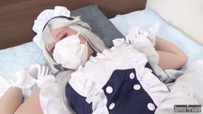 Belfast Maid Service. Gentle Blowjob Turns Into Deep Creampie for Her Sensitive Pleasure!