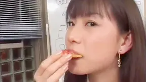 Real Amateur Asian Teen 18+ Gets Naked & Eats Cum During Hot Group Sex