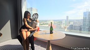 Long Reunion with Lena Coxx After Long Distance Relationship