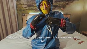 Twinks fucking in rainwear (raingear) and hunter boots