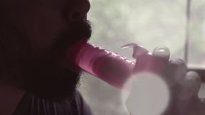 Pulsing Heart - Watch me take this toy in my mouth