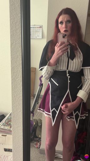 Shemale Cosplay Cumshot