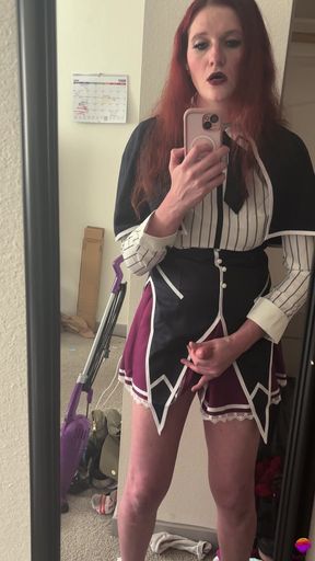 Shemale Cosplay Cumshot