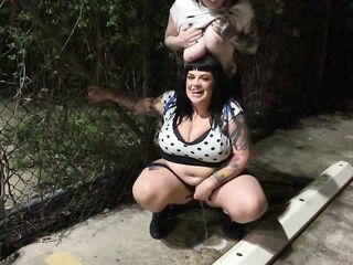 Taking A Piss In Public With Kat Black