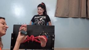 Ticklish Kali - KALI IN STOCKS - HD VERSION