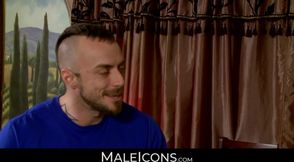 MaleIcons.com - Muscled Jessie loves to suck Nick's big and hard dick with passion an