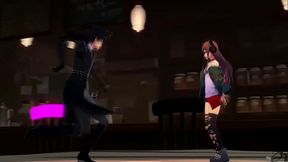 Jokar dan&ccedil_ando sensualmente levanta o pito do pintor safado e da gaymer