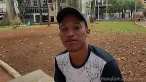 Straight Guy Turns to Gay Porn for Money in Intense Interracial Scene
