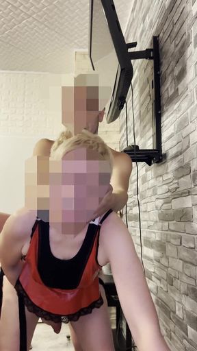 Mature Couple Strapon Play