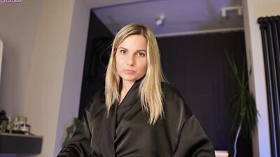 Letty Black gets a sneak peek at your problem - Stepmom roleplay with small tits and doggystyle action!