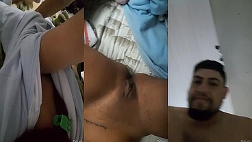 Menina safadinha de pijama e seu coroa tarado tocando a ppkknha e a bunda dela por dentro da roupa depois ela mostra a bucetinha pra vcs safadinhos