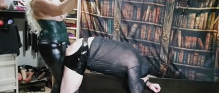 BLONDIE PUNISHES HIM FOR DISRESPECT, HE GETS WHIPPED AND FUCKED HARD