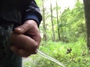 watering plants with my penis