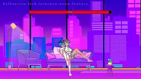 Neon Dreams Forbidden Desires – Cute Anime Girls Steamy Seduction Unfolds