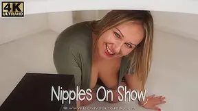 Nipples On Show - DownblouseJerk