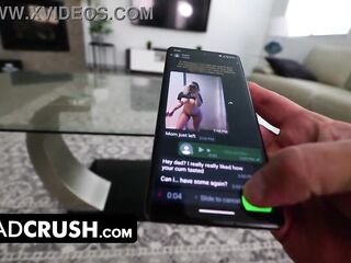 DadCrush - Creampie My Sweet Stepdaughter’s Constricted Pussy - Big Finish In Those Flawless Pink Lips