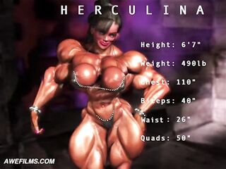 Animated Muscle Herculina