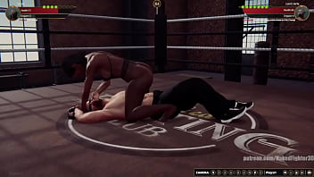 Sarah VS Lord Jerle (Naked Fighter 3D)