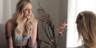 Girl Charlotte Sins Spitroasted By Gf & Lover Marilyn Johnson, Nicole Aria Girlfriends Films (Charlotte Johnson)