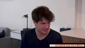 SayUncleNetwork.com - Hairy stepdad gets barebacked hard in wild threesome by his ste