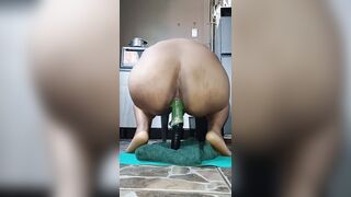 Monstrous ass nailing cucumber and caboose dribbling