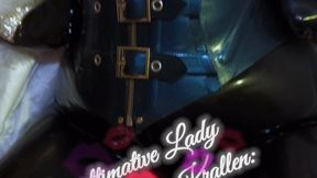 The ultimate lady with the mega claws: Last emptying of cum