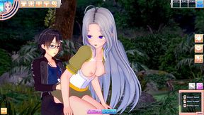 Ellie The Hentai Sorceress Casts A Spell On Guy's Cock