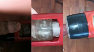 HotWolffire goes wild with his own cum in this wild forearm tastic