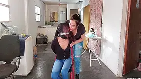 Teen 18+ Scammer Fucked Up By Insane Bondage Milf