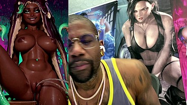 Tight Bald Ebony Pussy Ass Marina Pissing All Over The Place, AI Generated