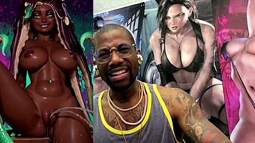 Tight Bald Ebony Pussy Ass Marina Pissing All Over The Place, AI Generated