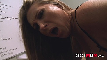 Got Mum - Devon Lee a Big Knockers Brunette Bitch is Filled with Cum Hard by Danny Wylde.