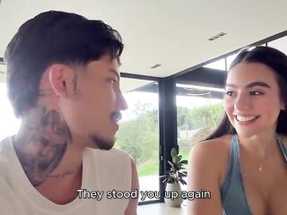 I Give My Boyfriend an Anal Shower and It's My Stepbrother Who Fills My Ass with Jizz - Iris Rodriguez & Danner Mendez