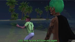 Lulu and Steve get naughty in The Sims VR