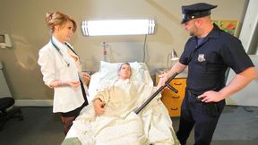 Inked chick with good bottom Monique Alexander fucked by the doc