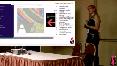 High Tech Domination Class with Mistress Harley